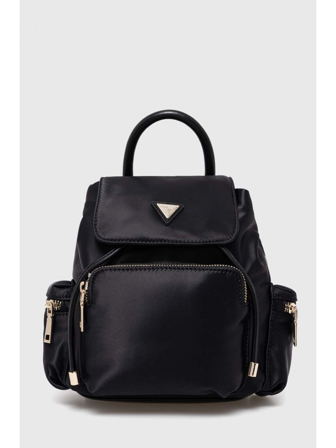 Batoh Guess BACKBAG dámský černá barva malý hladký V4YZ04 WG8Z0